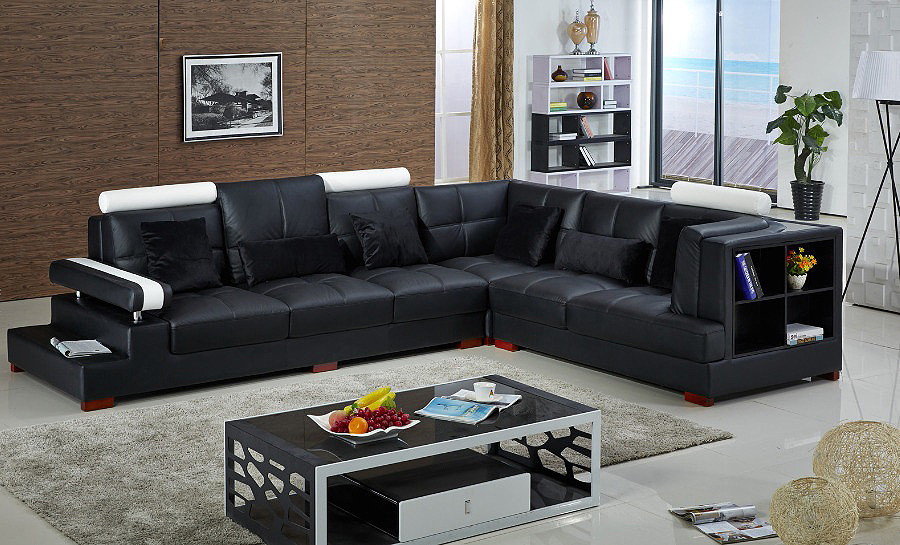 Malone Leather Sofa Lounge Set